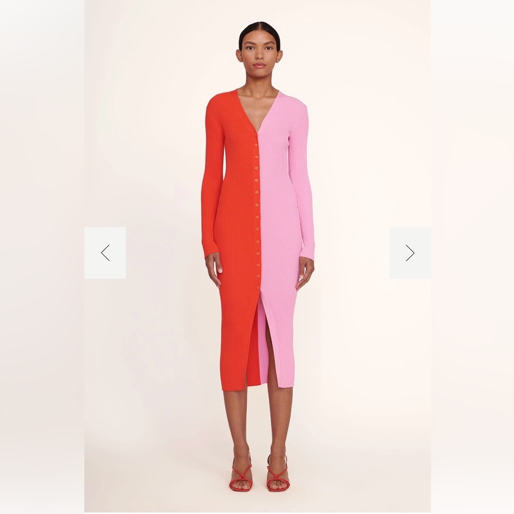 STAUD color block dress